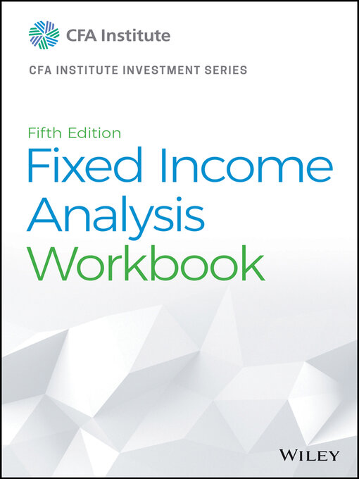 CFA Institute テキスト Amazon.com: Fixed Income Analysis (CFA Institute Investment